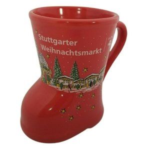 Koessinger AG Schierling Coffee Tea Mug 84069 Germany Christmas Market Boot